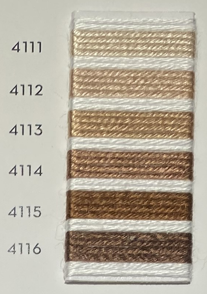 Soie d’Alger® - 5M skein - Red Orange Colour Range