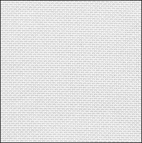 White (Silver Shimmer) - Evenweave - 32 count