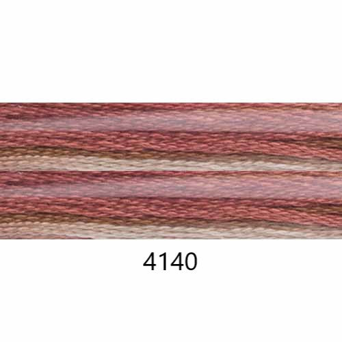 Embroidery Floss: Variegated Colours Group 2 (4000s) - Colour Variations