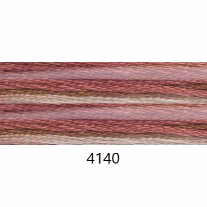 Embroidery Floss: Variegated Colours Group 2 (4000s) - Colour Variations