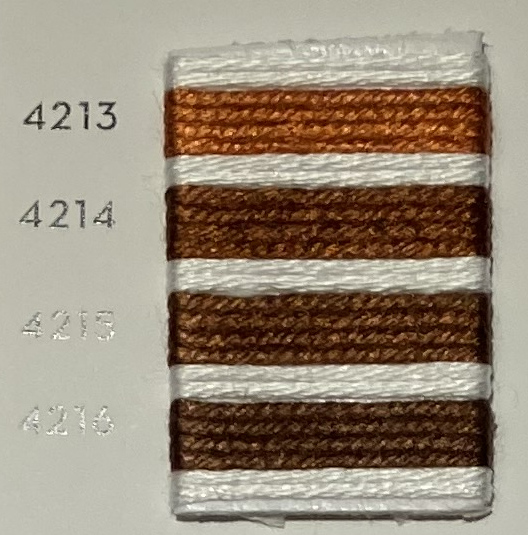 Soie d’Alger® - 5M skein - Orange Colour Range