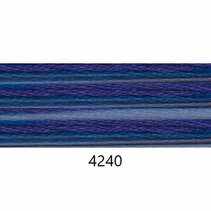 Embroidery Floss: Variegated Colours Group 2 (4000s) - Colour Variations