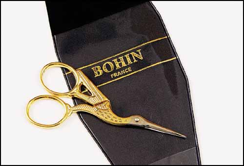 Stork embroidery scissors - 9cm | 4"