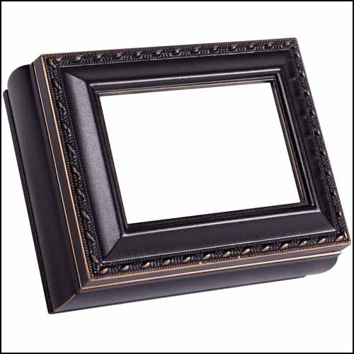 Rectangular Treasure Box - Black