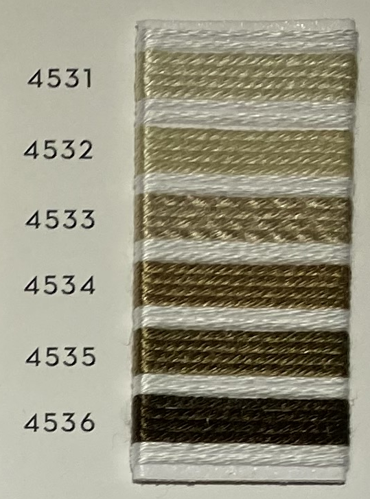 Soie d’Alger® - 5M skein - Yellow Orange Colour Range