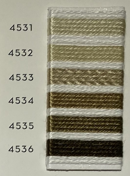 Soie d’Alger® - 5M skein - Yellow Orange Colour Range
