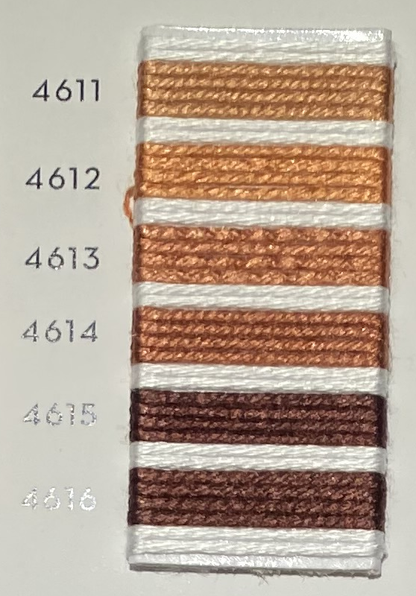 Soie d’Alger® - 5M skein - Red Orange Colour Range