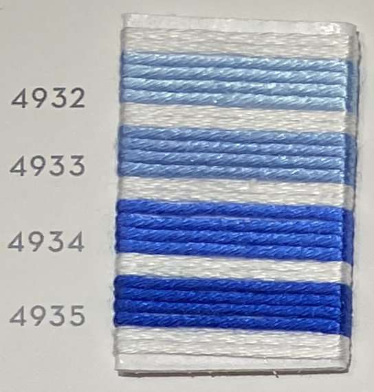 Soie d’Alger® - 5M skein - Blue Colour Range