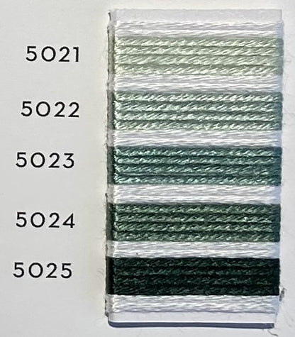 Soie d’Alger® - 5M skein - Green Colour Range