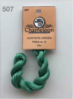 Perle Cotton #12 (Hand Dyed) Group 3 - Solid Colour Range 500s
