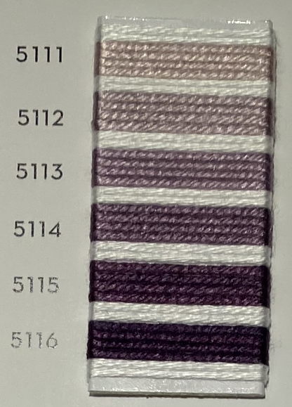 Soie d’Alger® - 5M skein - Red Violet Colour Range