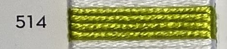 Soie d’Alger® - 5M skein - Yellow Green Colour Range