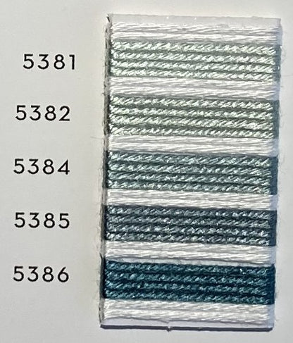 Soie d’Alger® - 5M skein - Green Colour Range