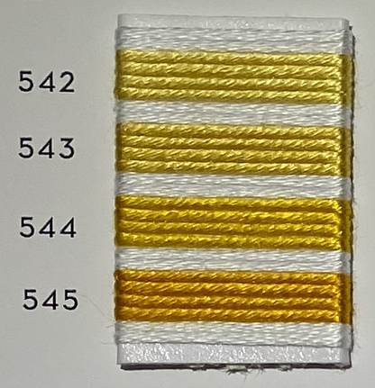 Soie d’Alger® - 5M skein - Yellow Colour Range