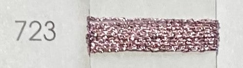 723 - Tressé Au Sextant | Metallic Braid