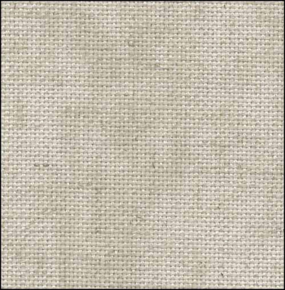 Natural Oatmeal - Floba Linen Blend 140cm - 32 count METRIC