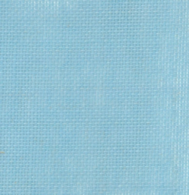 Aqua Blue Light - Linen - 28 count