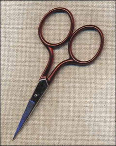 Soft Touch (Red) - 3½" Embroidery Scissors