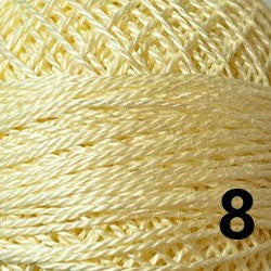 Perle Cotton - Size # 8 Solid Colours (Group 1)