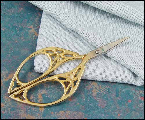 Butterfly (Gold) - 4¼" Embroidery Scissors