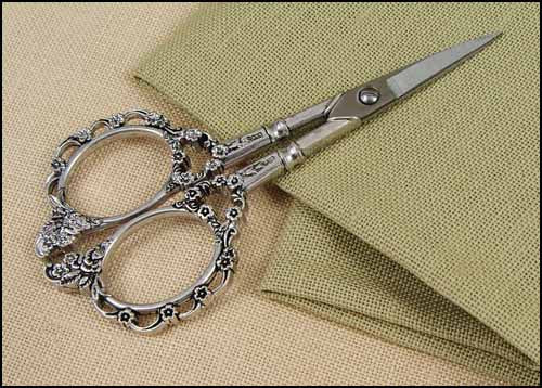 Victorian (Silver Handles) Embroidery Scissors