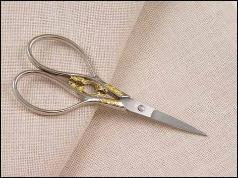 Marquis 4¼" (Silver) Embroidery Scissors