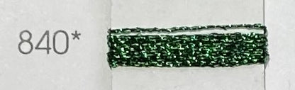 840 - Tressé Au Sextant | Metallic Braid