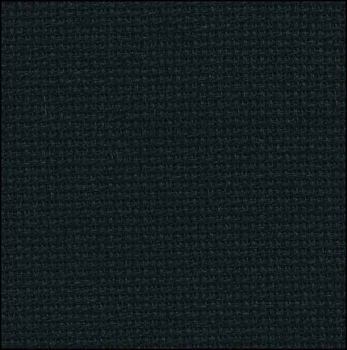 Black - Aida 110cm - 20 count METRIC