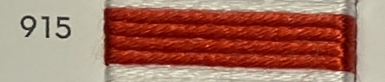 Soie d’Alger® - 5M skein - Red Orange Colour Range