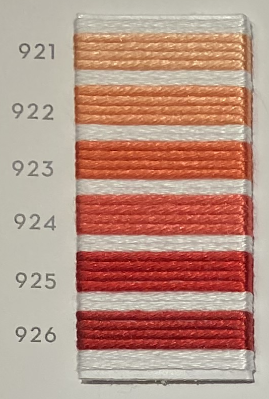 Soie d’Alger® - 5M skein - Red Colour Range