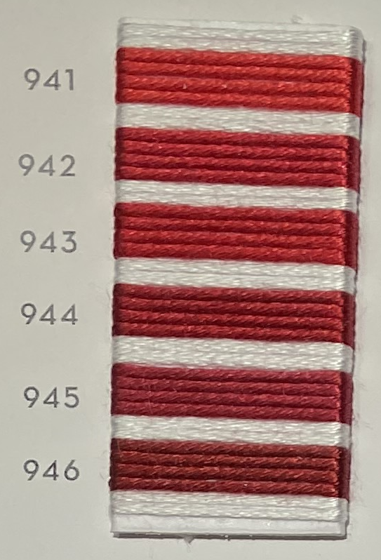 Soie d’Alger® - 5M skein - Red Colour Range