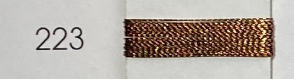 223 - Antique Au Sextant | Metallic Cord