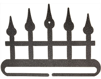 Iron Fence - 6" wide - Charcoal | Copper