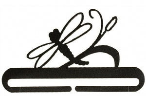 Dragonfly - 6" wide - Charcoal