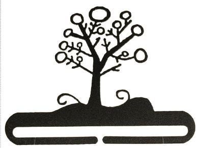 Winter Tree - 6" wide - Charcoal