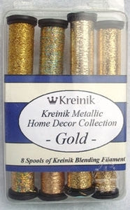 Blending Filament Home Decor Collection: Gold