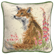Amongst The Foxgloves - Tapestry Pillow Kit