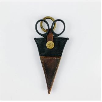 Scissor Pocket with Scissors - Maker's Canvas Collection