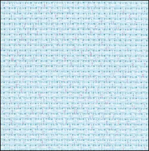 Blue Blizzard (Opalescent Sparkle) - Aida 110cm - 14 count METRIC