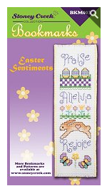 Easter Sentiments - Bookmark Chart