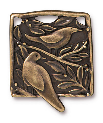 Charm - Botanical Bird Pendant (Discontinued)
