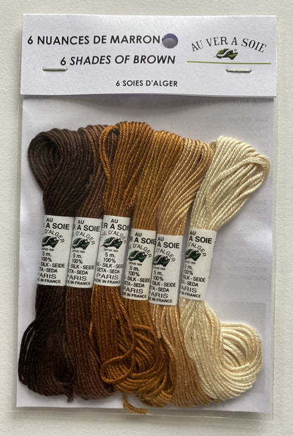 Soie d’Alger® - Nuances Marron | Brown