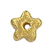 Button - Metallic Gold Star, Extra Small