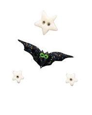 Screechy Halloween Banner: Screechy Owl