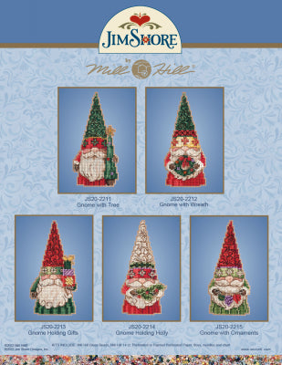 2022 Christmas Gnomes - Jim Shore for Mill Hill Beads