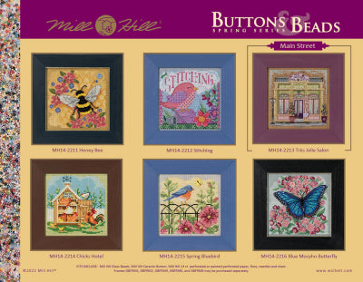 2022 Spring Buttons & Beads Series by Mill Hill