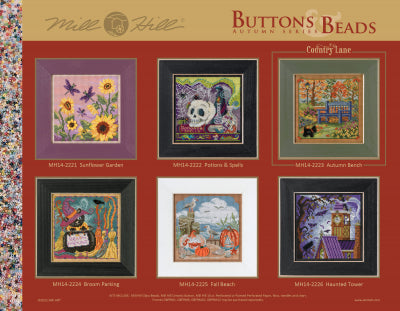 2022 Autumn Button and Bead Series by Mill Hill