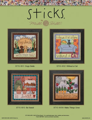 2018 Sticks Everyday Series by Mill Hill