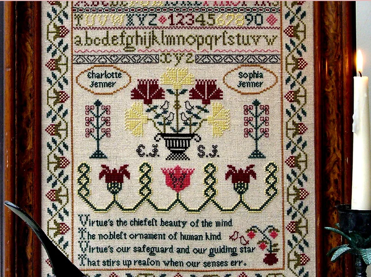 Charlotte and Sophia Sampler