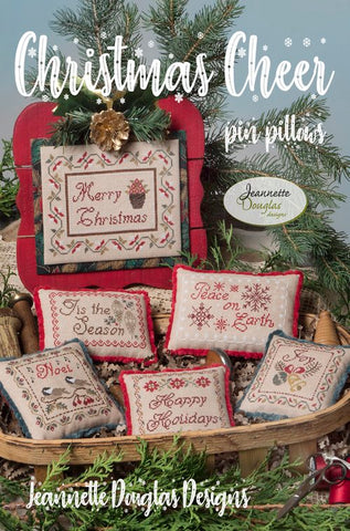Christmas Cheer Pin pillows